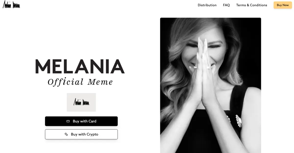 melania trump memecoin