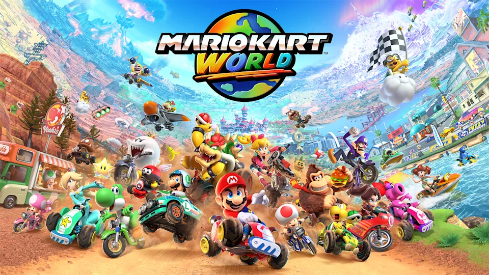 You are currently viewing Itt a Mario Kart World – Június 5-én érkezik a Switch 2-vel együtt