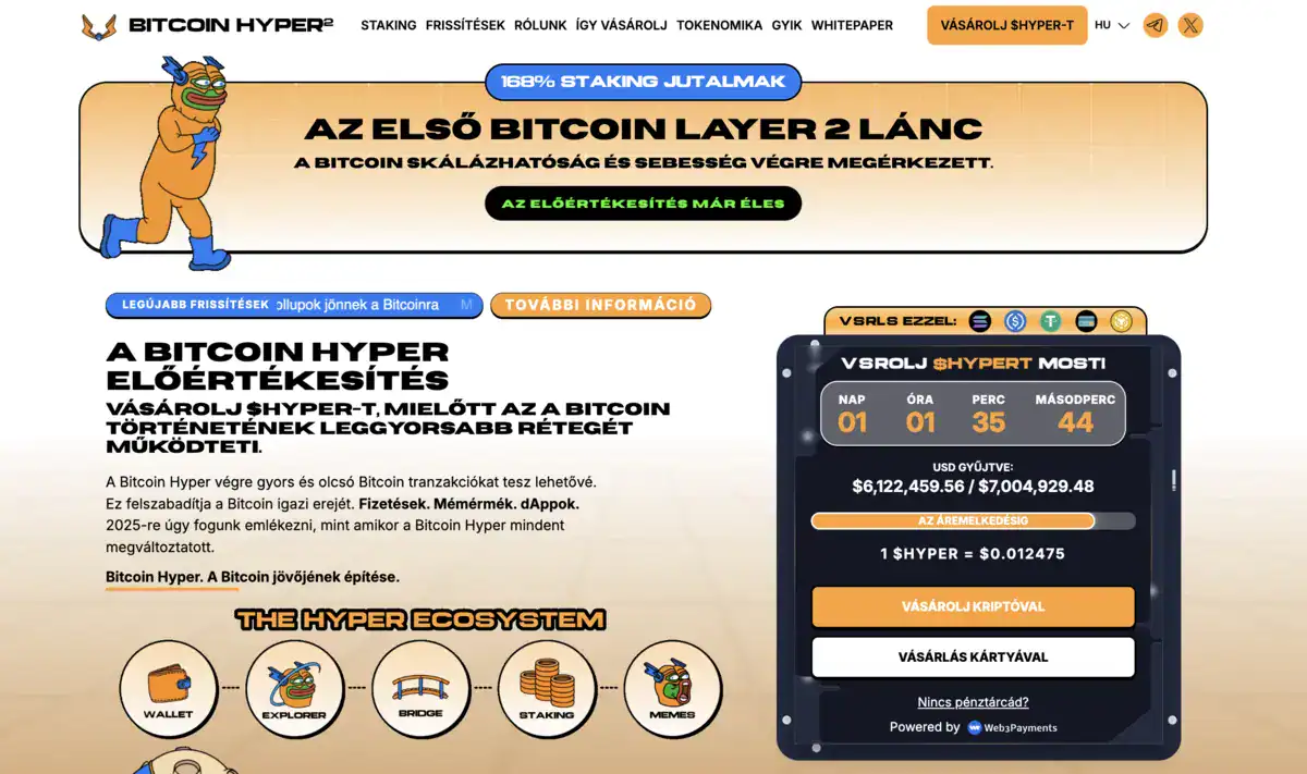 bitcoin hyper-weboldal