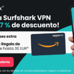 Oferta Surfshark: promoción exclusiva en España con tarjeta regalo de Amazon.es