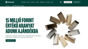 bitpanda 15 millio ft arany