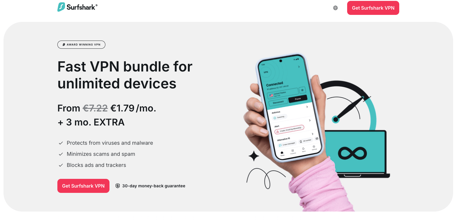 surfshark vpn oldala